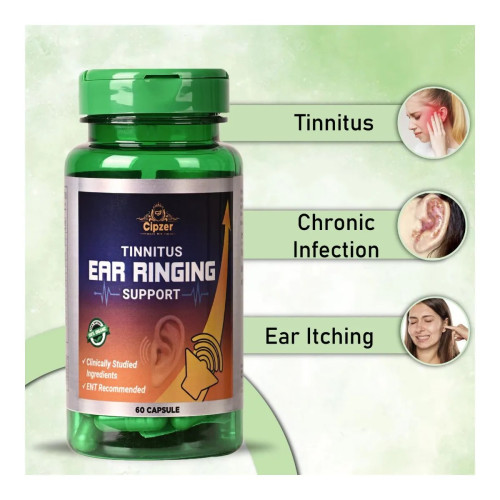 Cipzer Tinnitus Ear Ringing Support (60cap)