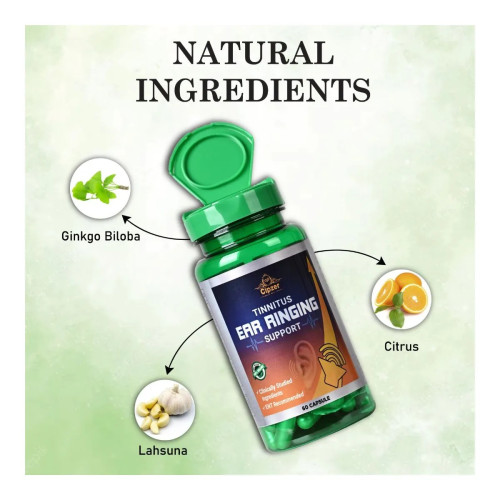 Cipzer Tinnitus Ear Ringing Support (60cap)