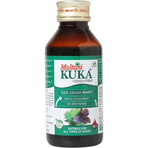 Multani Kuka Cough Syrup + Kuka  Tablet Combo Pack (100 ml+ 100 Tablets) (1Pack)