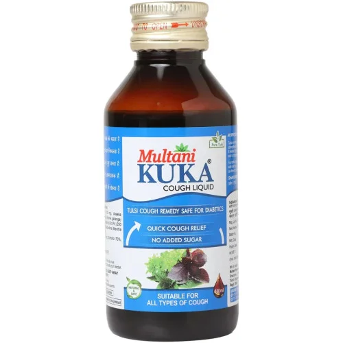 Multani Kuka Cough Syrup + Kuka Cough Liquid (100 ml Each) (1Pack)