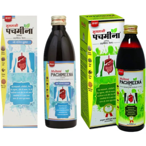 Multani Pachmeena Tonik + Pachmeena Liquid (300ml Each) (1Pack)