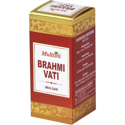 Multani Brahmi Vati With Gold (10 Tablets)