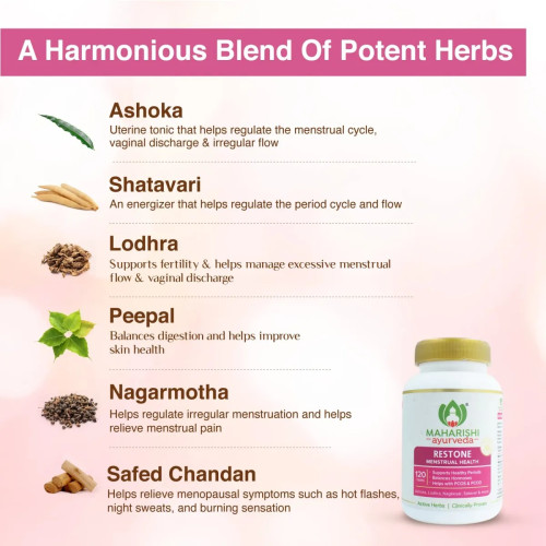 Maharishi Ayurveda Restone  Tablet (120 Tablets)