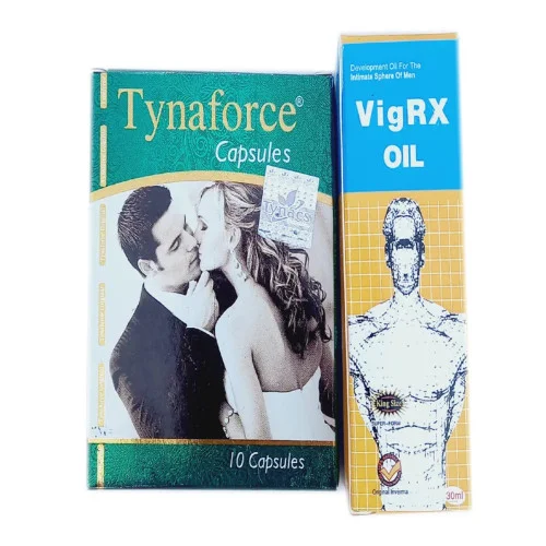 Girik Tynaforce  Capsules + Vigrx Oil (10Cap + 30ml Oil) (1Pack)