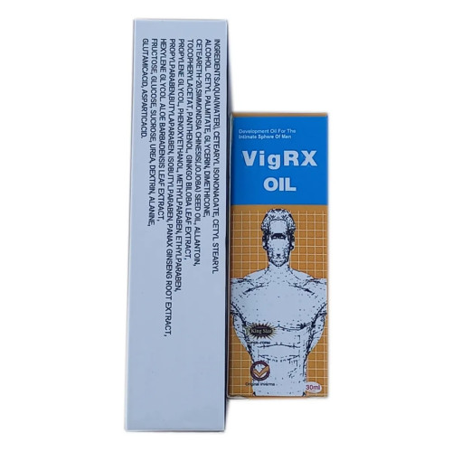 Girik Strong Man Cream + Vigrx Oil (Cream 50ml + Oil 30ml) (1Pack)