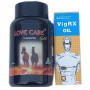 Girik Love Care Gold  Capsules + Vigrx Oil (30Cap + 30ml Oil) (1Pack)