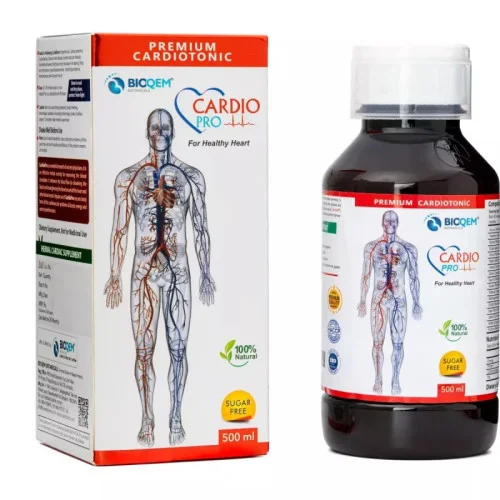 Bioqem Pharma Cardio Pro Syrup Sugar Free (500ml)