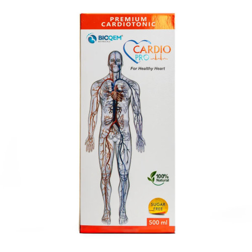Bioqem Pharma Cardio Pro Syrup Sugar Free (500ml)