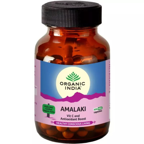 Organic India Amalaki  Capsules (60 Capsules)