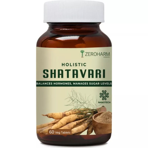 Zeroharm Holistic Shatavari (60 Tablets)
