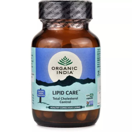 Organic India Lipid Care  Capsules (60 Capsules)