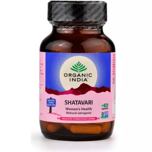 Organic India Shatavari  Capsules (60 Capsules)