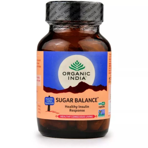 Organic India Sugar Balance  Capsules (60 Capsules)