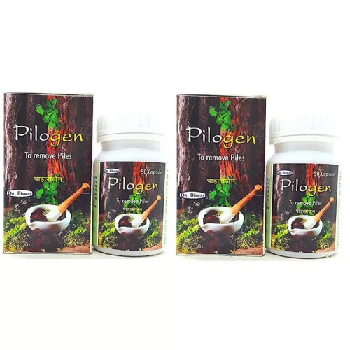 Dr Biswas Pilogen Piles Care (50 Capsules)