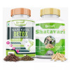 Divya Shree Nari Kaya Detox  Capsulesule and Shatavari Combo ( Each 60 Capsulesule ) (1Pack)