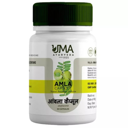 Uma Ayurveda Amla  Capsulesule (60 Capsules)