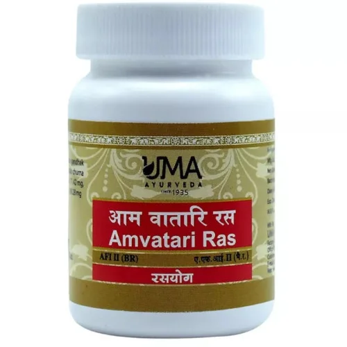 Uma Ayurveda Amvatari Ras (80 Tablets)