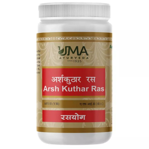 Uma Ayurveda Arsh Kuthar Ras (1000 Tablets)
