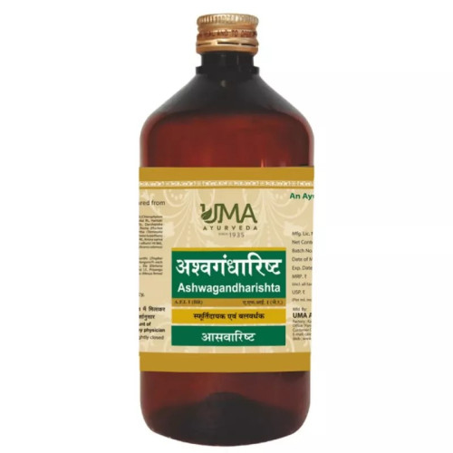 Uma Ayurveda Ashvagandharishta (450ml)