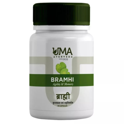 Uma Ayurveda Brahmi  Capsulesule (60 Capsules)