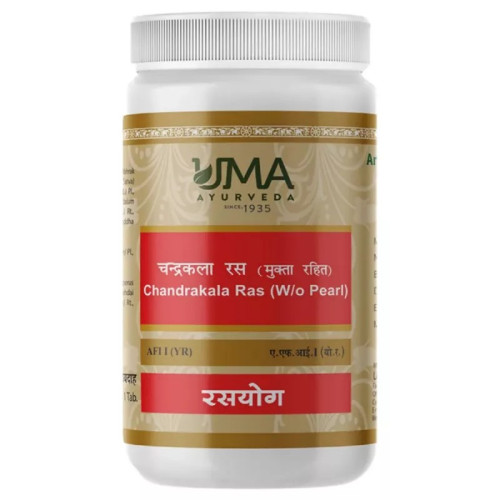 Uma Ayurveda Chandrakala Ras (1000 Tablets)