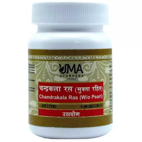 Uma Ayurveda Chandrakala Ras (80 Tablets)