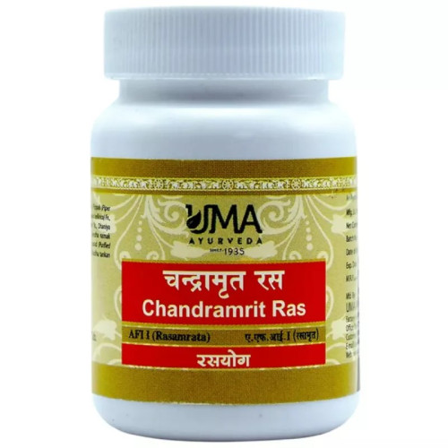 Uma Ayurveda Chandramrit Ras (80 Tablets)