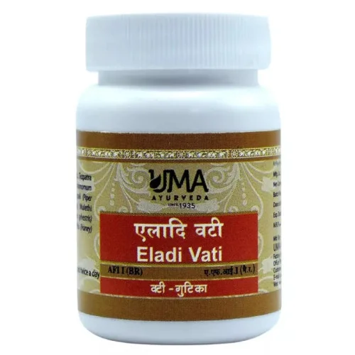 Uma Ayurveda Eladi Vati (80 Tablets)