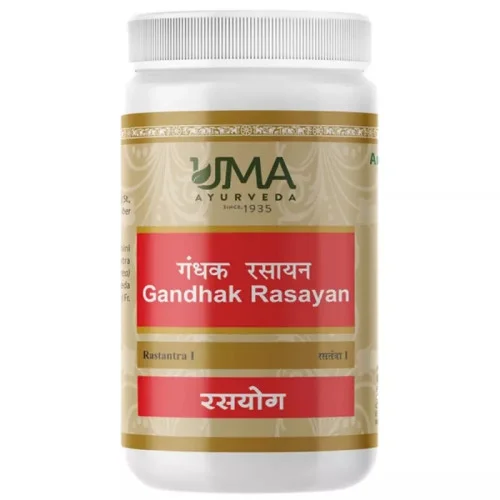 Uma Ayurveda Gandhak Rasayan (1000 Tablets)