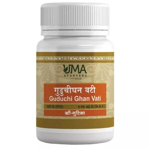 Uma Ayurveda Guduchi Ghan Vati (1000 Tablets)