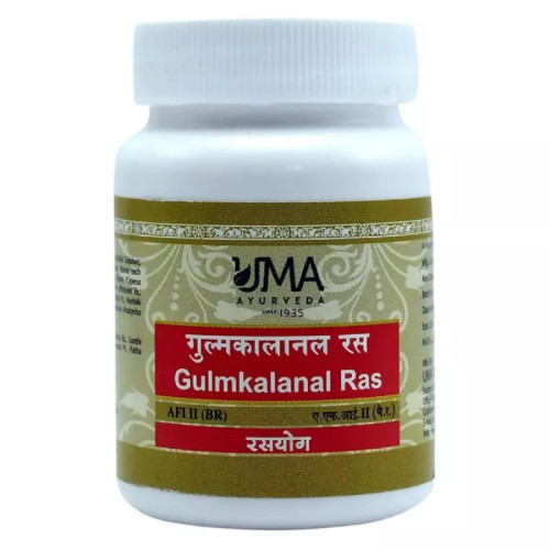 Uma Ayurveda Gulmkalanal Ras (80 Tablets)