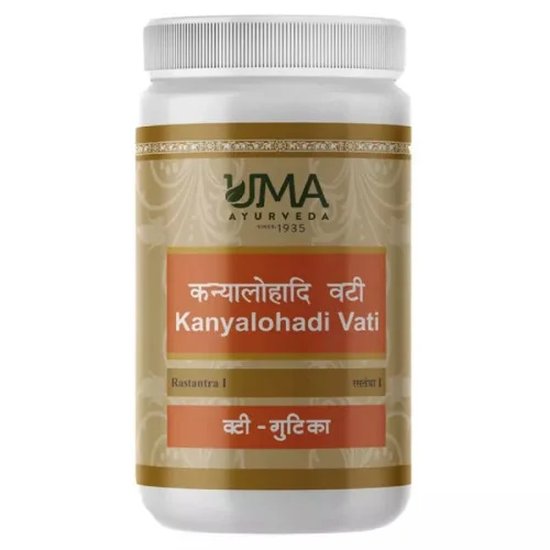 Uma Ayurveda Kanyalohadi Vati (1000 Tablets)