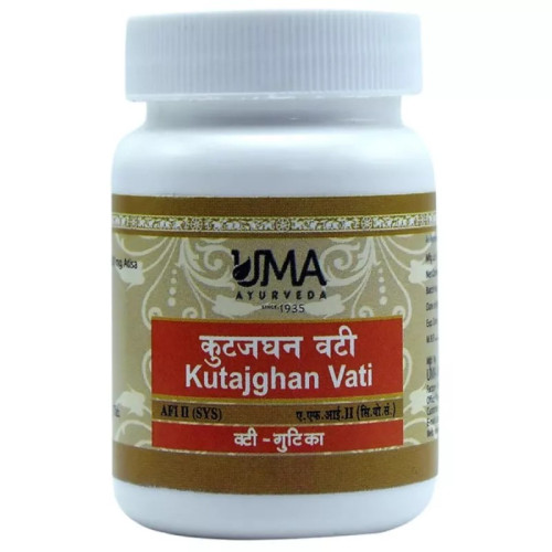 Uma Ayurveda Kutajghan Vati (80 Tablets)