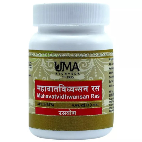 Uma Ayurveda Mahavatvidhwansan Ras (80 Tablets)