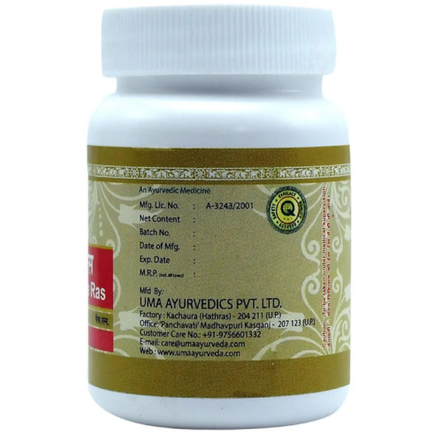 Uma Ayurveda Manmathabhra Ras (80 Tablets)