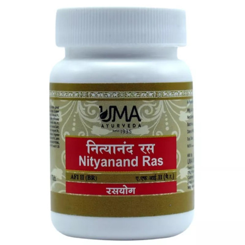Uma Ayurveda Nityanand Ras (80 Tablets)