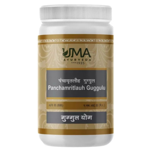 Uma Ayurveda Panchamritlauh Guggul (1000 Tablets)