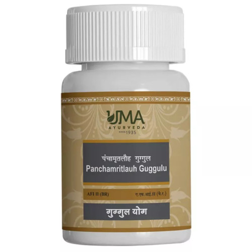 Uma Ayurveda Panchamritlauh Guggul (80 Tablets)