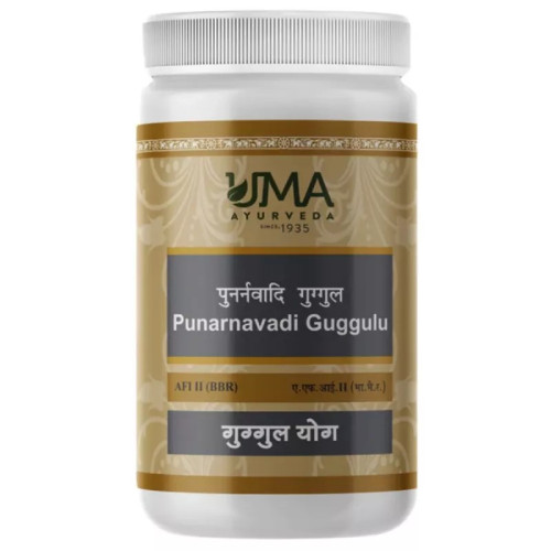 Uma Ayurveda Punarnavadi Guggul (1000 Tablets)