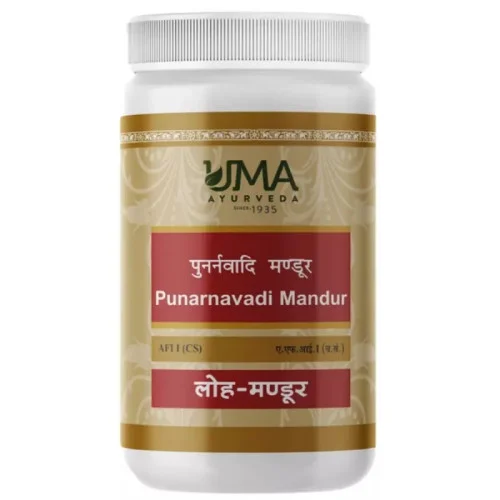 Uma Ayurveda Punarnavadi Mandur (1000 Tablets)