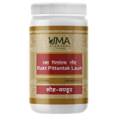 Uma Ayurveda Rakt Pittantak Lauh (1000 Tablets)