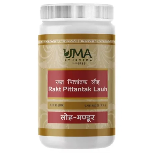 Uma Ayurveda Rakt Pittantak Lauh (1000 Tablets)