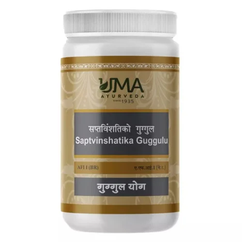 Uma Ayurveda Saptvinshtika Guggulu (1000 Tablets)