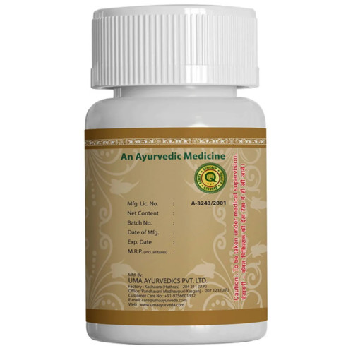 Uma Ayurveda Saptvinshtika Guggulu (80 Tablets)