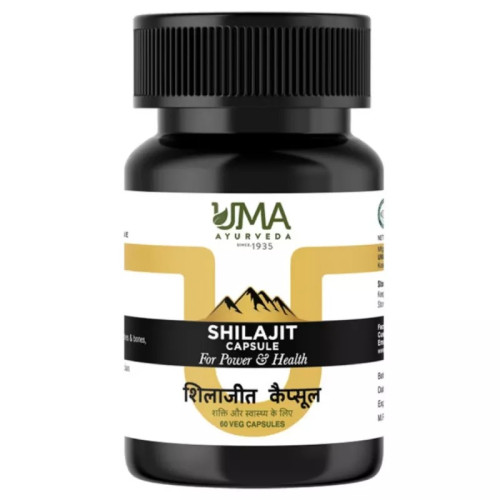 Uma Ayurveda Shilajit  Capsulesule (60 Capsules)