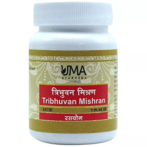 Uma Ayurveda Tribhuvan Mishran (80 Tablets)