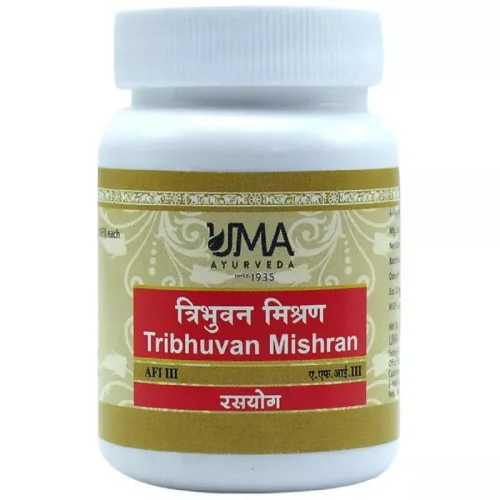 Uma Ayurveda Tribhuvan Mishran (80 Tablets)