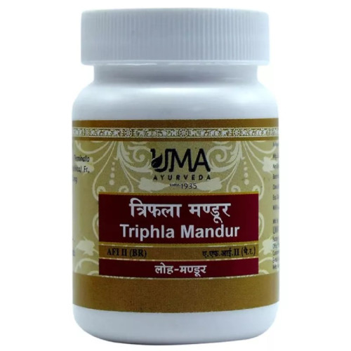 Uma Ayurveda Triphala Mandur (80 Tablets)