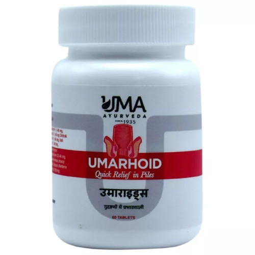 Uma Ayurveda Umarhoid For Piles (60 Tablets)