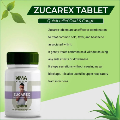 Uma Ayurveda Zucarex For Cod (1000 Tablets)
